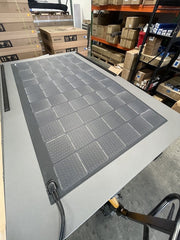 Installation of SolarKing 340W solar panels on CampKing Roof Top Tent